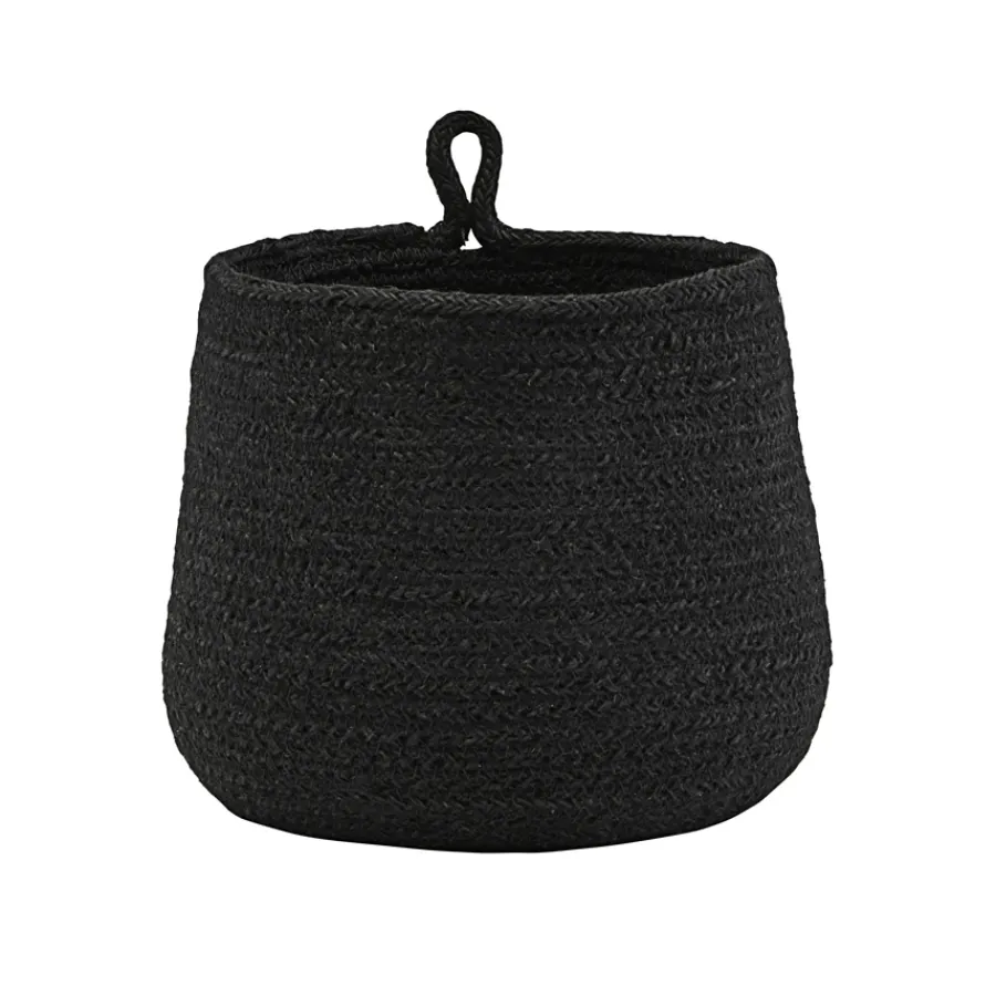 House Doctor Korb Hang Black Fashion