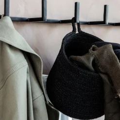 House Doctor Korb Hang Black Fashion