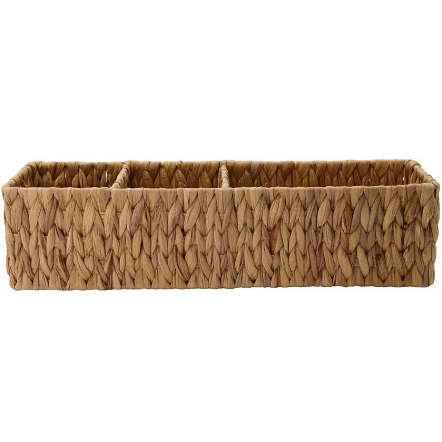 House Doctor Korb mit Fächern Store Natur 40 cm Discount