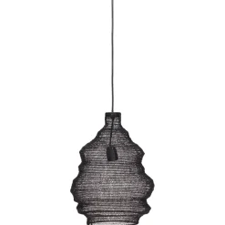 House Doctor Pendellampe Mesh Schwarz 30cm New