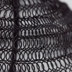 House Doctor Pendellampe Mesh Schwarz 30cm New