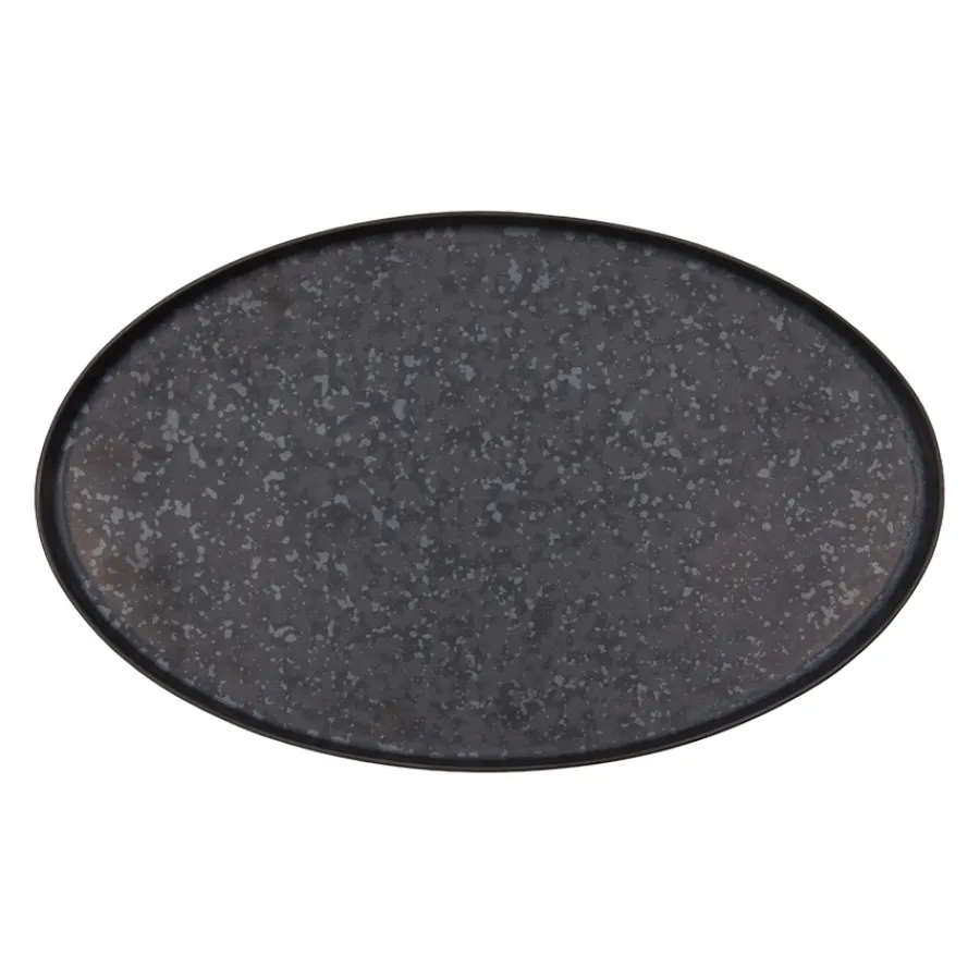 House Doctor Servierschale Pion Schwarz/Braun Fashion