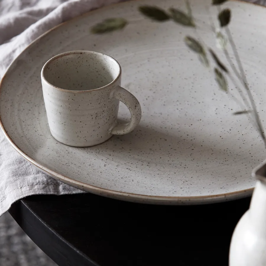 House Doctor Tasse Pion Grau/ Weiß 6 cm Outlet