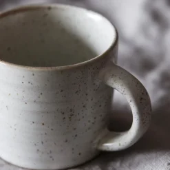 House Doctor Tasse Pion Grau/ Weiß 6 cm Outlet