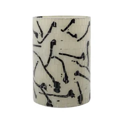 House Doctor Teelichthalter Vana Schwarz 19 cm Discount