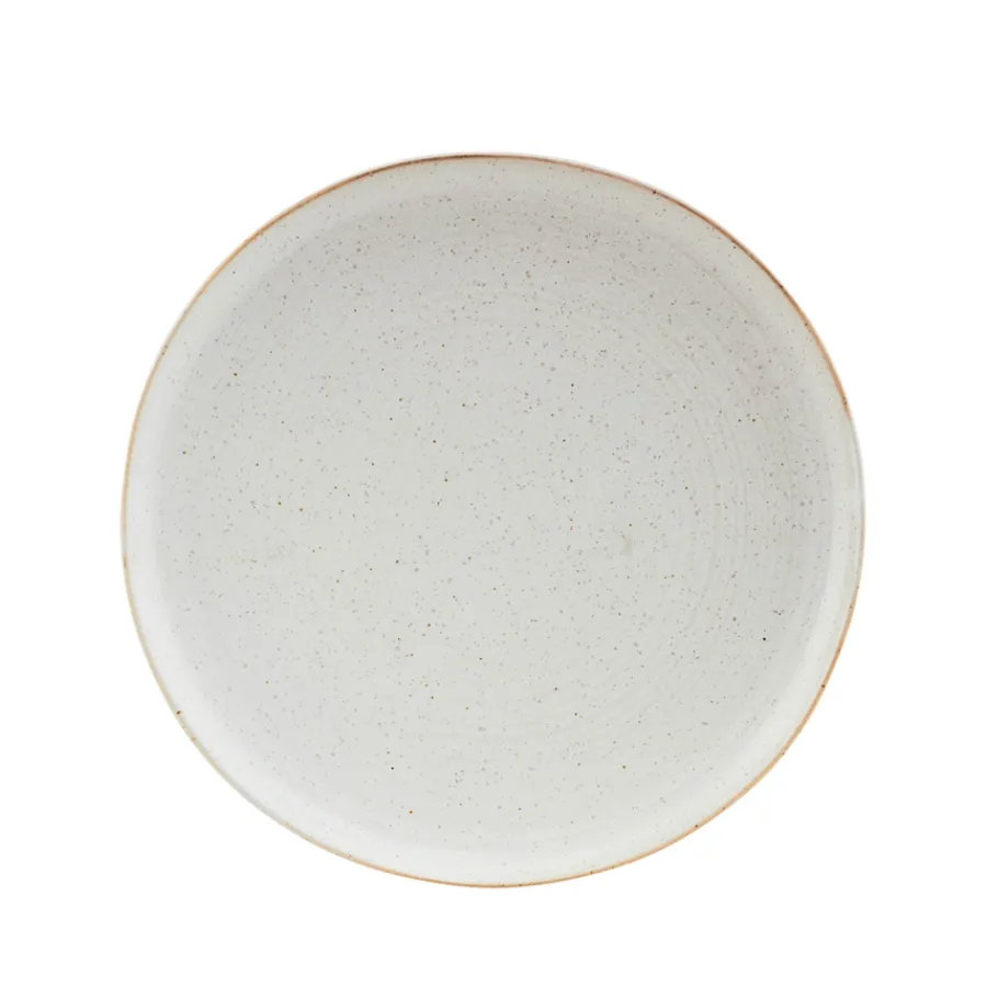 House Doctor Teller Pion Grau/ Weiß21,5 cm Outlet