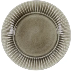 House Doctor Teller Pleat Grau/braun 22 cm Discount