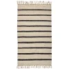 House Doctor Teppich Sima Schwarz / Natur 140x70 Fashion