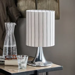House Doctor Tischleuchte Tulip Silber-Finish Outlet