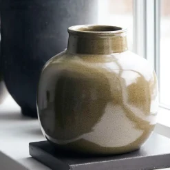 House Doctor Vase Aju Grün 17 cm Best