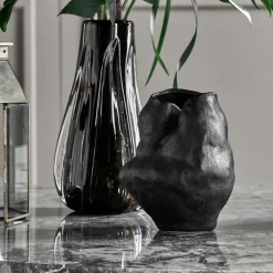 House Doctor Vase Fomu Schwarz Hot
