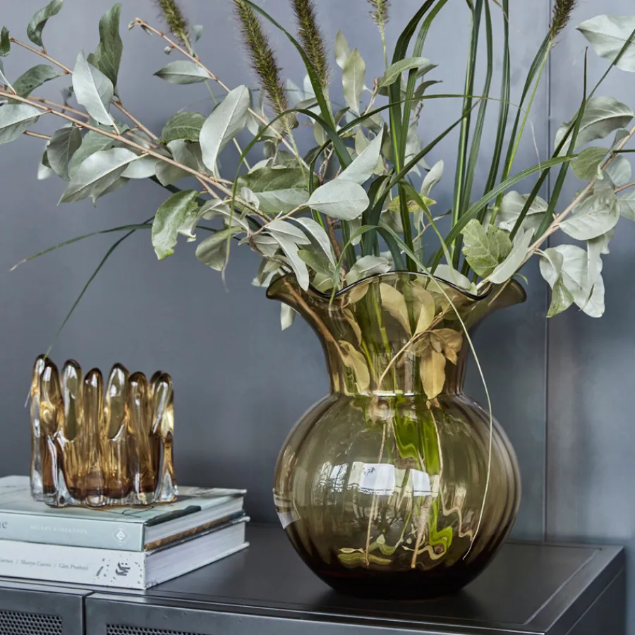 House Doctor Vase Pomp Amber Discount