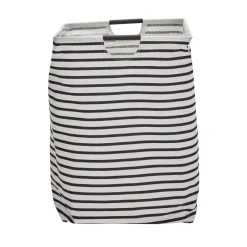 House Doctor Wäschesack stripes Schwarz/Weiß Online
