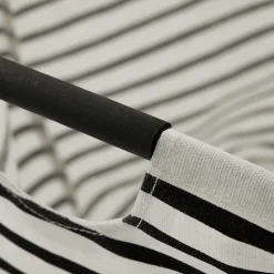 House Doctor Wäschesack stripes Schwarz/Weiß Online