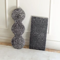 Humdakin Ablagetablett Venice Terrazzo Black Hot