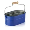 Humdakin Aufbewahrungseimer mit Fächern Blue Natural Discount