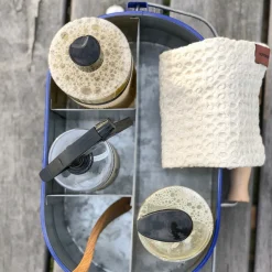 Humdakin Aufbewahrungseimer mit Fächern Blue Natural Discount
