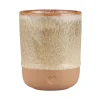 IB LAURSEN Becher Heart mattbraun mit naturfarbiger Kante Outlet