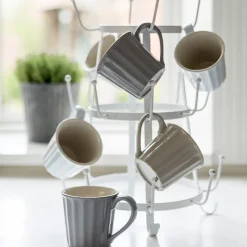 IB LAURSEN Becher mit Henkel Mynte French Grey Fashion
