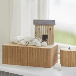 IB LAURSEN Box mit Bambusdeckel 6 Fächer Fashion