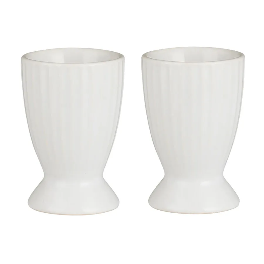 IB LAURSEN Eierbecher Mynte Pure White 2er-Set Hot
