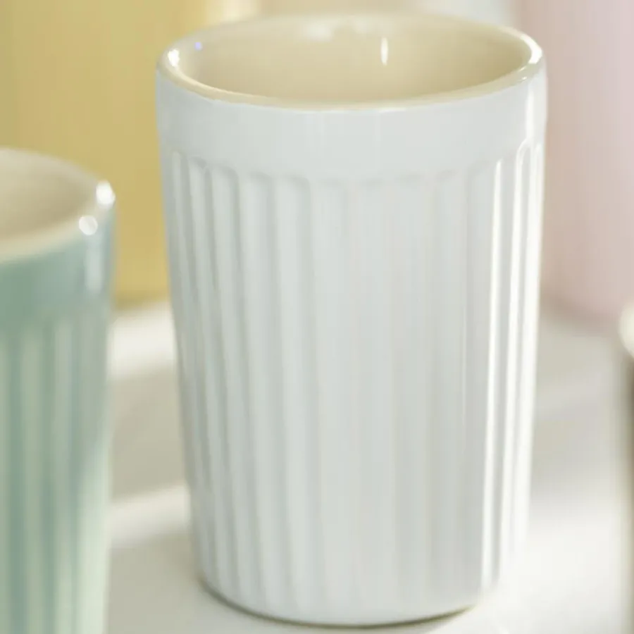 IB LAURSEN Espressobecher Mynte Pure White 2er-Set New