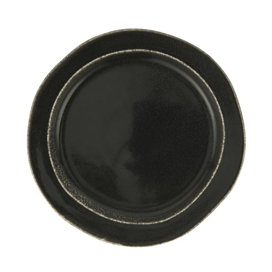 IB LAURSEN Frühstücksteller Antique Black Dunes Fashion