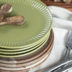 IB LAURSEN Frühstücksteller Mynte Herbal Green Outlet
