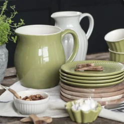 IB LAURSEN Frühstücksteller Mynte Herbal Green Outlet