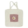 IB LAURSEN Gehäkelte Tasche coral almond/butter cream Blume Online