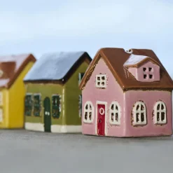 IB LAURSEN Haus für Teelicht mini Nyhavn 3er-Set Fashion