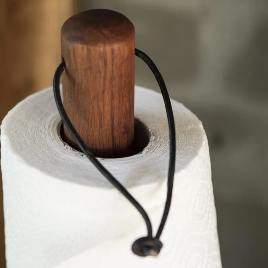 IB LAURSEN Küchenrollenhalter Wood Stone Best