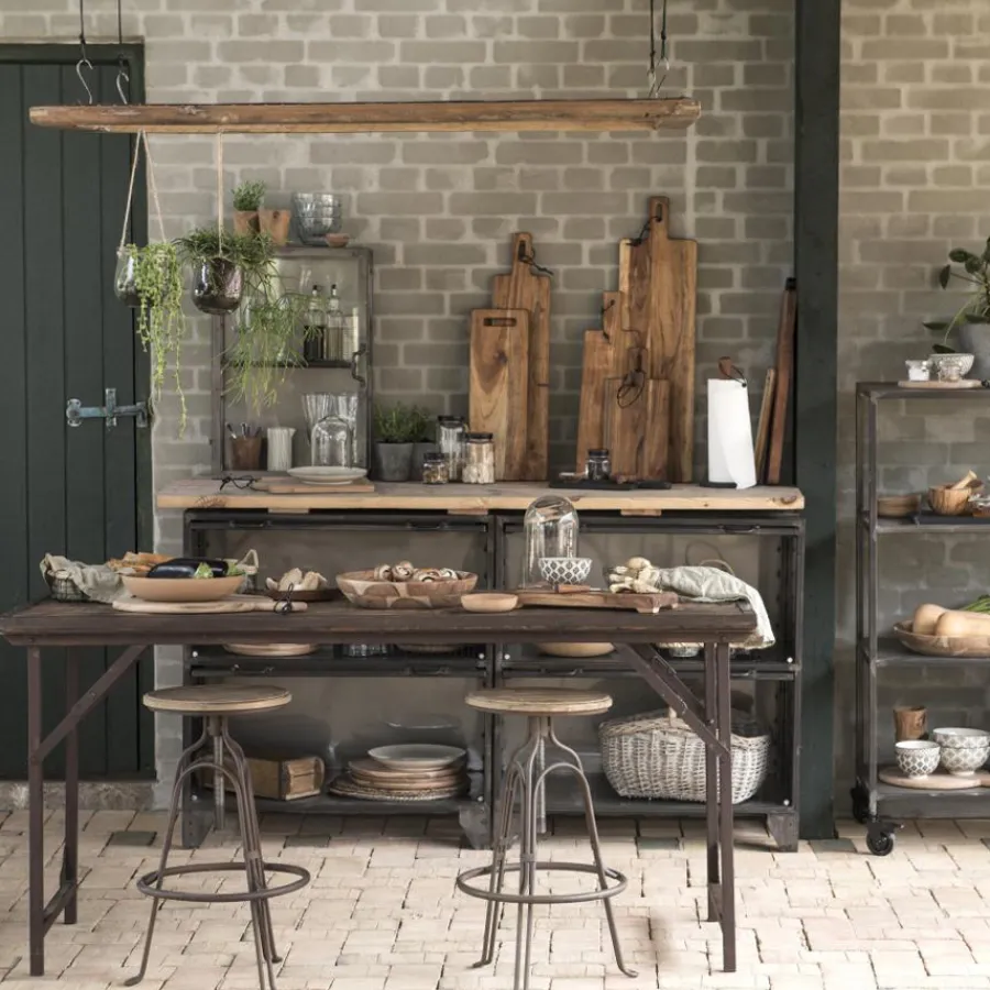 IB LAURSEN Küchenrollenhalter Wood Stone Best