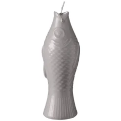 IB LAURSEN Kerze fischförmig leinen Paraffin Clearance