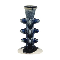 IB LAURSEN Kerzenhalter Avignon rustikal Blau Fashion