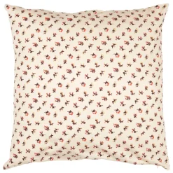 IB LAURSEN Kissenbezug Antonia beige mit Blumen 50x50 Clearance