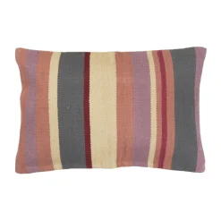 IB LAURSEN Kissenbezug gestreift malva/rot/beige/grau 40x60 Outlet