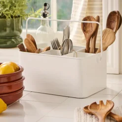 IB LAURSEN Kiste mit 6 Fächern Metallgriff Discount