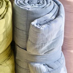 IB LAURSEN Klassische Tagesdecke Quilt blau Online