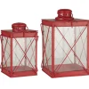 IB LAURSEN Laterne Rot 2er-Set Hot