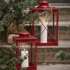 IB LAURSEN Laterne Rot 2er-Set Hot
