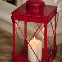 IB LAURSEN Laterne Rot 2er-Set Hot