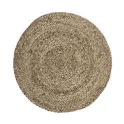 IB LAURSEN Platzset Rund Jute Natur Fashion