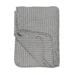 IB LAURSEN Quilt Weiß/Schwarze Streifen Online