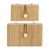 IB LAURSEN Schachtel mit Bambusdeckel 2er-Set Hot