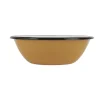 IB LAURSEN Schale Emaille Gelb/Weiß 16,5 cm Best