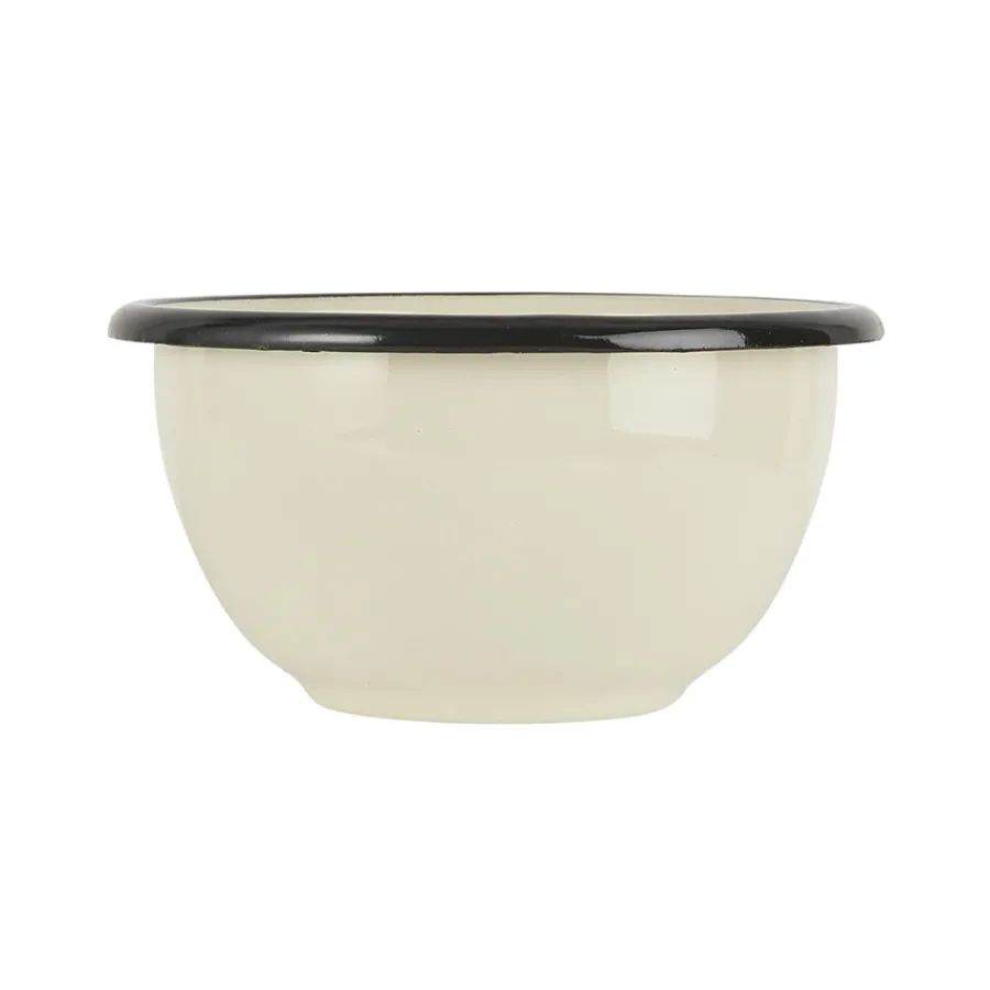 IB LAURSEN Schale Emaille Butter Cream 10,4 cm Online