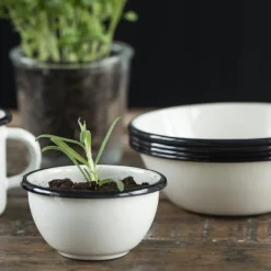 IB LAURSEN Schale Emaille Butter Cream 10,4 cm Online