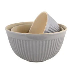 IB LAURSEN Schalen Mynte French Grey 3er-Set Fashion