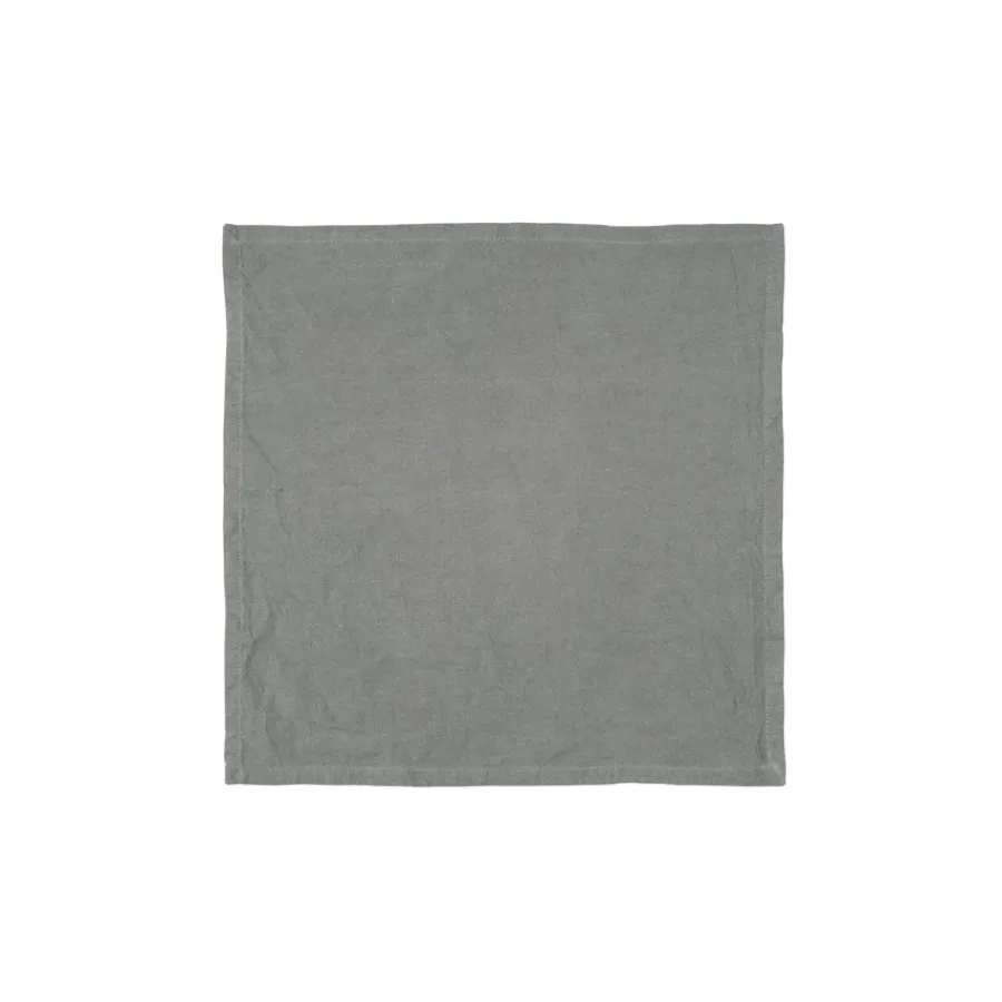IB LAURSEN Stoffserviette Freja smoke 2er-Set Outlet
